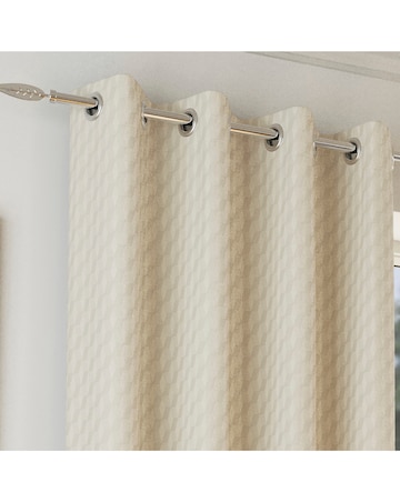 Tokyo Velvet Eyelet Curtains