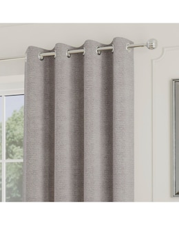 Royal Luxury Boucle Lined Eyelet Curtains
