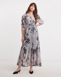Chiffon Smock Dress
