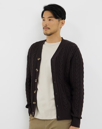 Cable Knitted Cardigan