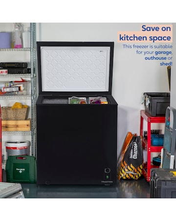 Russell Hobbs RH198CF0E1B 198 Litre Chest Freezer - Black