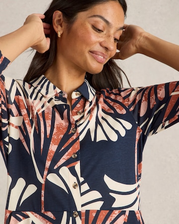 White Stuff Rua Jersey Shirt Dress