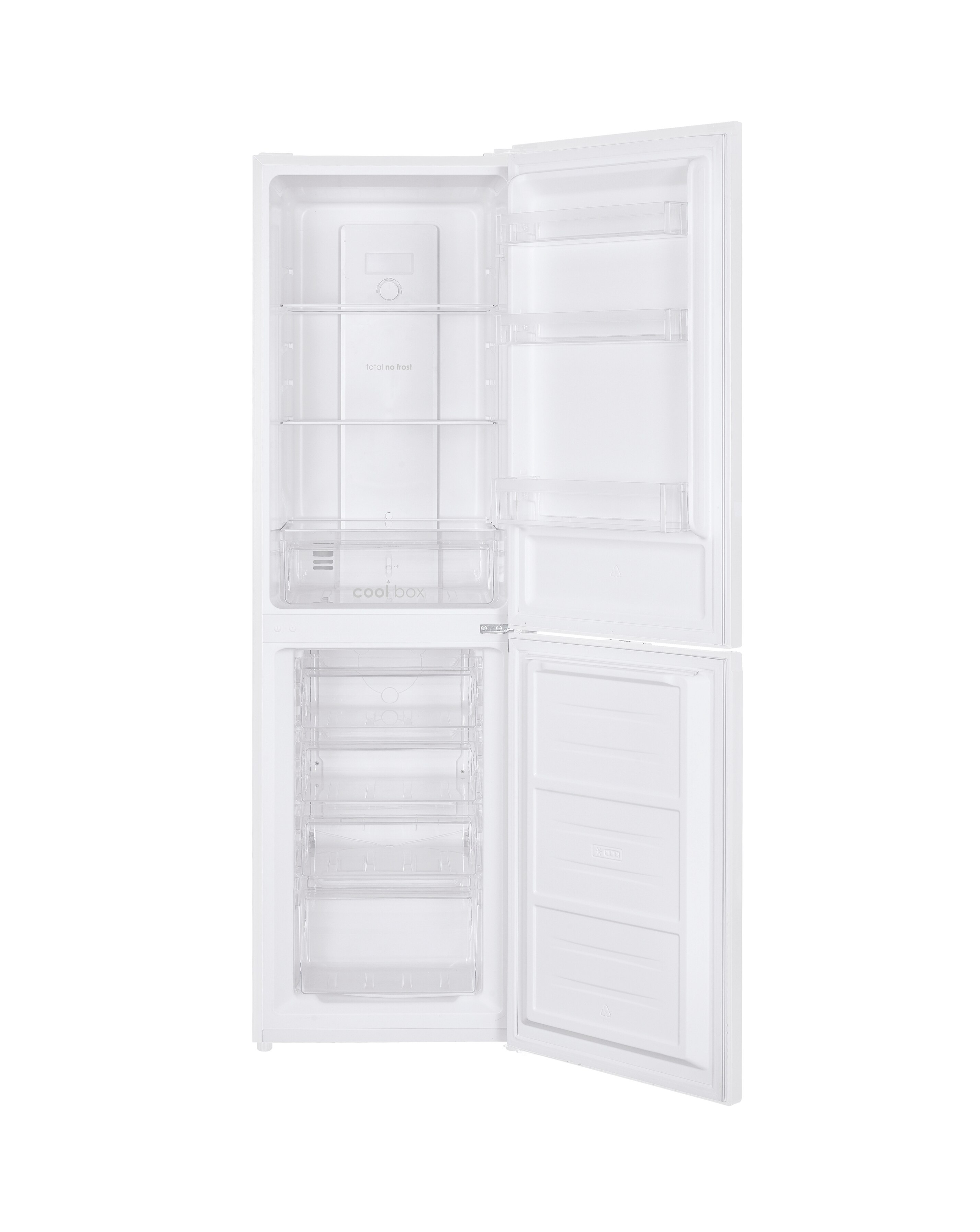Candy CCH1T518EWK-1 181cm 50/50 No Frost Fridge Freezer White +