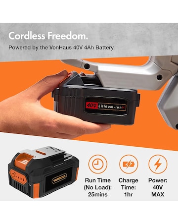 VonHaus - 40V Cordless Lawn Mower