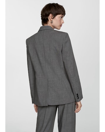 Mango Pin Stripe Blazer