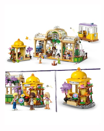 LEGO Friends Plant Cafe & Flower Shop Building Kit Pretend-Play Set 42671