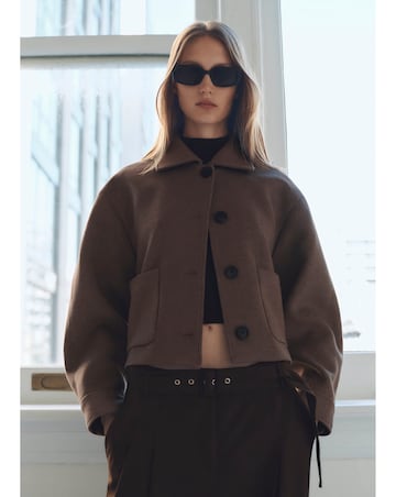 Mango Wool jacket with Pockets