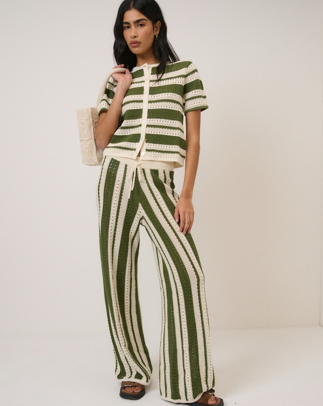Nobody's Child Crochet Resort Trouser