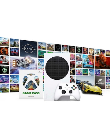 Xbox Series S 512GB, Wireless Controller & 3 Month Ultimate Game Pass Bundle