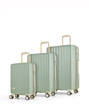 Rock Primrose 3pc Suitcase Set
