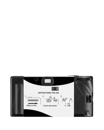 PRAKTICA Disposable Camera - Black & White - Pack of 2