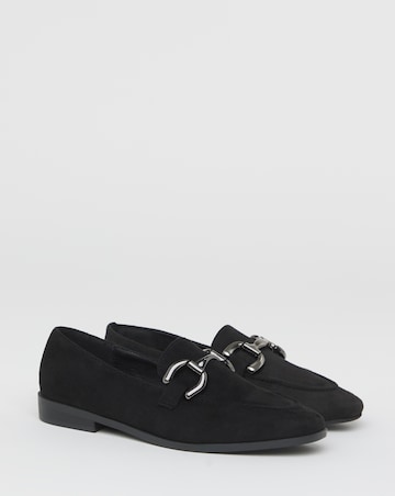 Butterfly Classic Loafer With Snaffle Trim - Wide Fit (E)