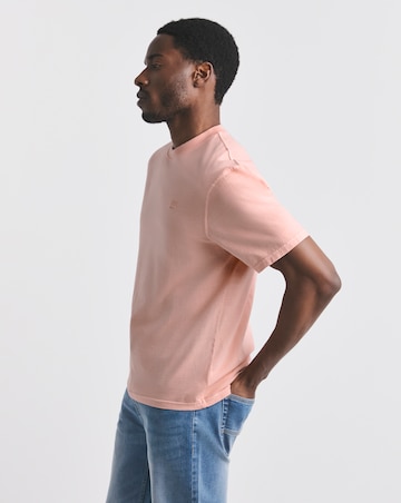 Union Garment Dyed T-Shirt- Washed Coral
