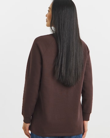 Chocolate Classic Longline Sweatshirt
