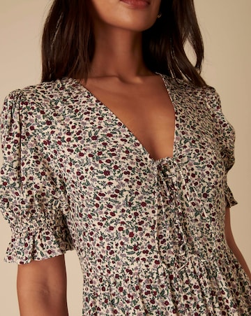 Nobody's Child Lia Midi Dress Ina Ditsy Cream