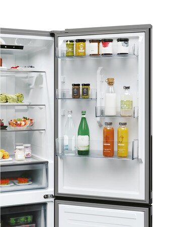 HOOVER HONCQ2T618EXK 60 x 185cm Refrigerator (Silver)