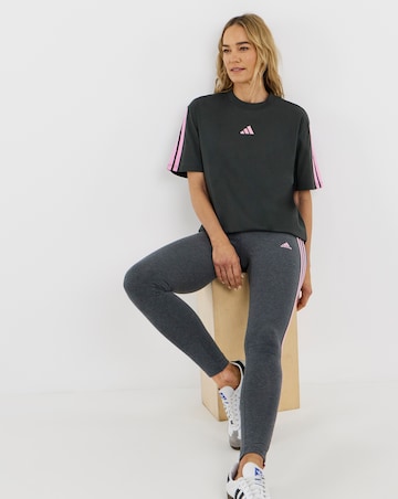 adidas 3 Stripes Boyfriend T-Shirt