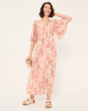 FatFace Paige Layered Floral Dress