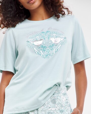 Woodland Graphic Tee Pyjama Set