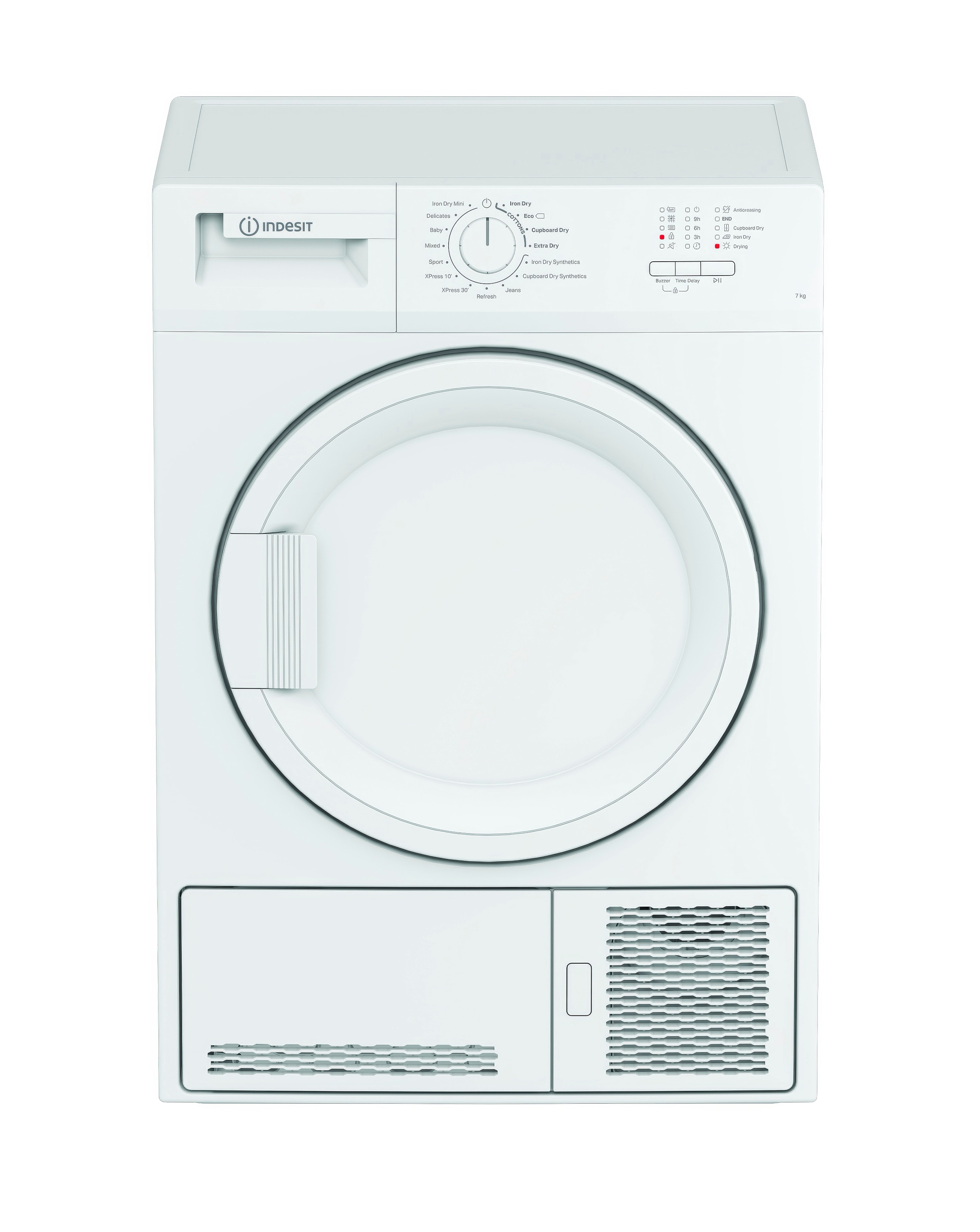 Candy CSEC8LF-80 8Kg Condenser Tumble Dryer, White | JD Williams