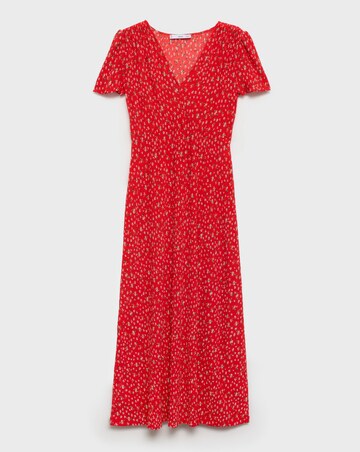 Mango Printed Midi Dress