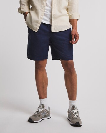 Linen Mix Elasticated Short