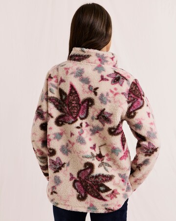 Julipa Printed Borg Sweatshirt