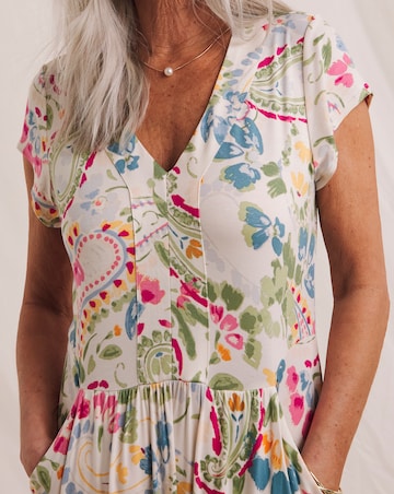 Julipa Jersey Printed Midi Dress