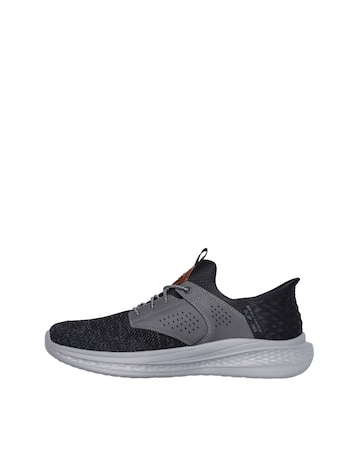 Skechers Slip-ins Slade Caster Trainer - Black/Grey