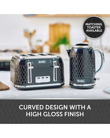 Breville VKT017 Curve Jug Black Kettle