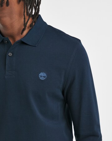 Timberland Long Sleeve Millers River Pique Polo