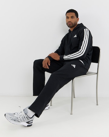 adidas 3 Stripes Fleece Hooded Tracksuit