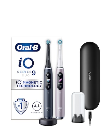 Oral-B iO9 Black Lava & Rose Quartz (Duo Pack)
