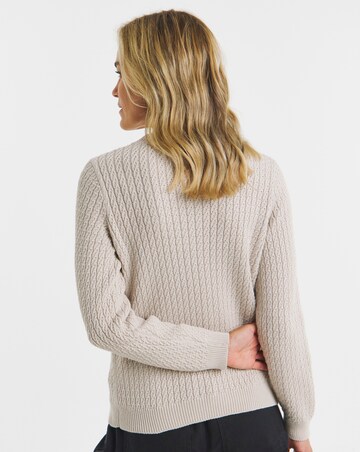 Heavyweight Cable Cardigan