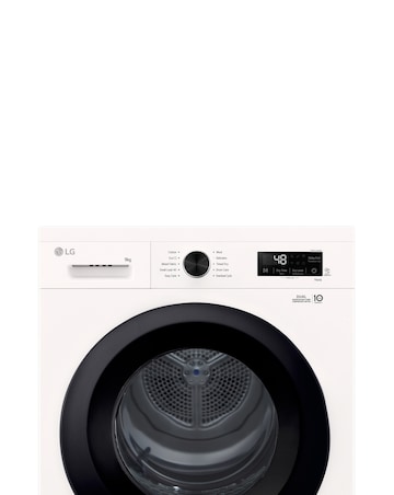 LG X 10 RHX1009NWK 9kg Heat Pump Tumble Dryer - White
