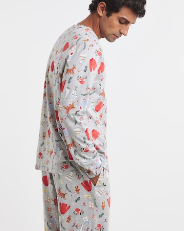 Pretty Secrets Christmas Matching Family Pyjama Set Mens