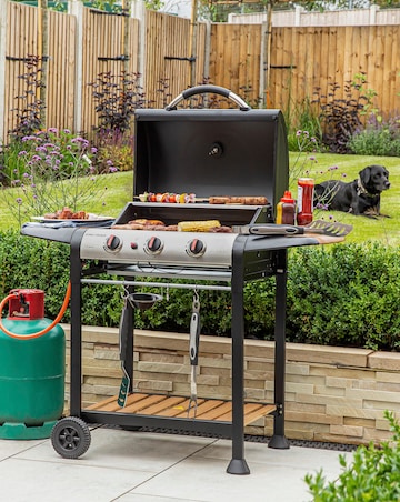 George Foreman 3 Burner Gas BBQ