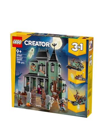 LEGO Creator 3in1 Haunted Mansion House Building Toy 31167