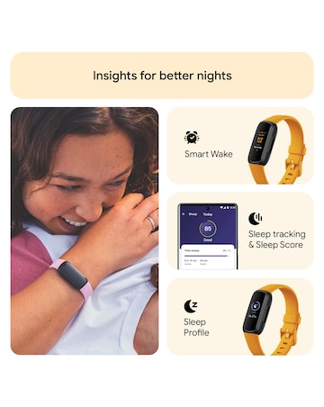 Fitbit Inspire 3 Fitness Tracker - Morning Glow