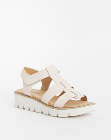 Heavenly Feet Nature Fisherman Sandals Ex Wide Fit