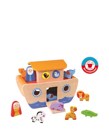 Tooky Toy Wooden Noah's Ark
