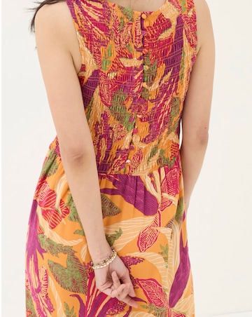 FatFace Aria Tropical Floral Midi Dress