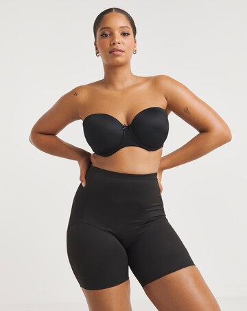 Naomi&Nicole Unbelievable Comfort Firm Control Waistline Bike Pant Black