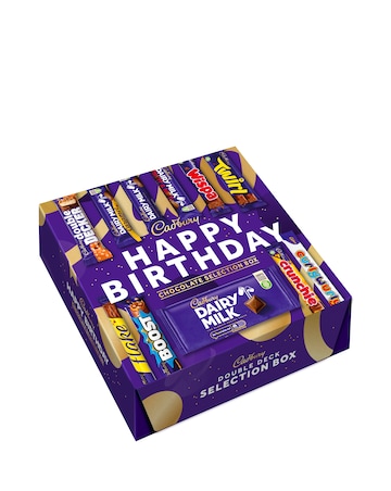 Cadbury 'Happy Birthday' Double Deck Chocolate Selection Box
