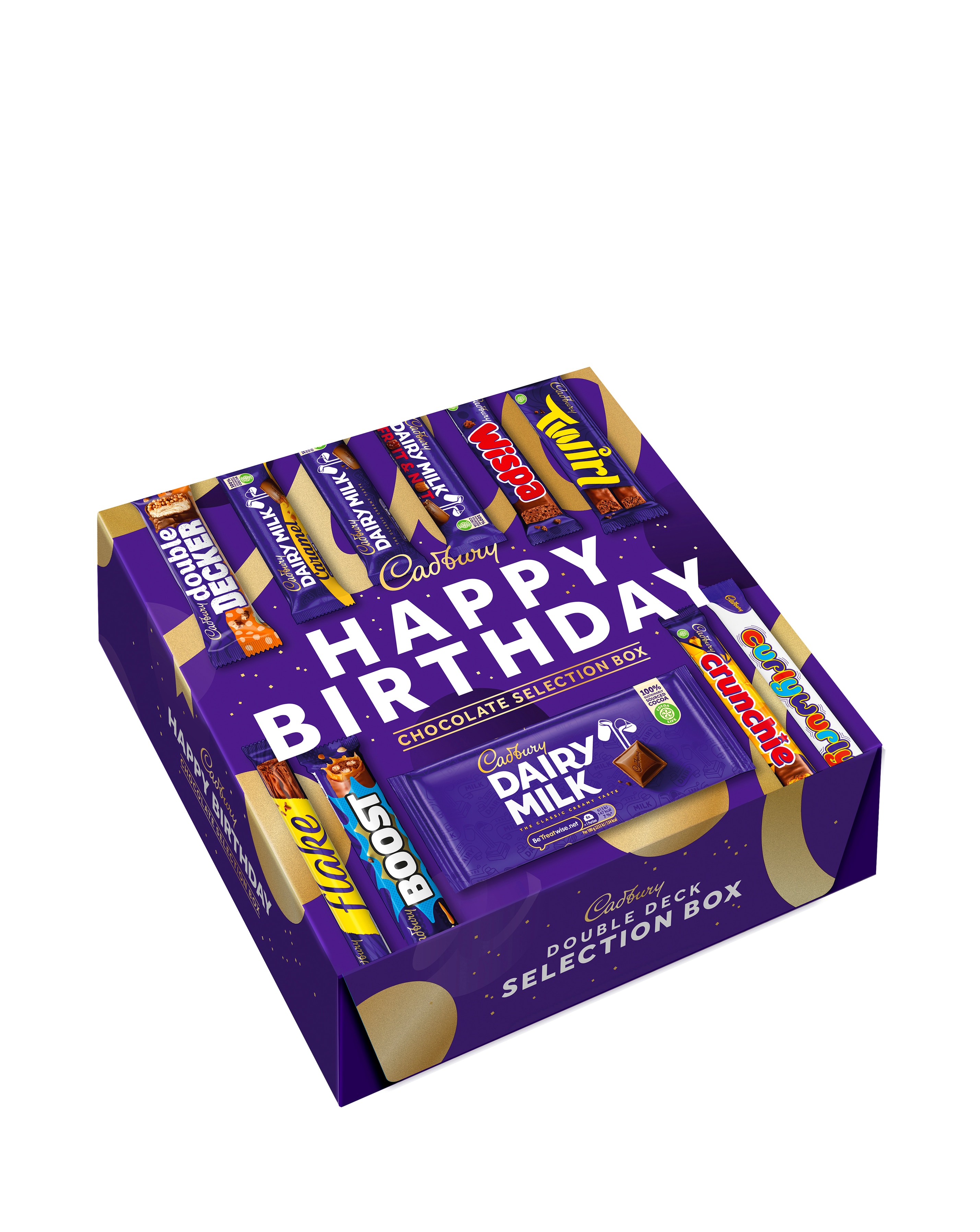 Cadbury 'Happy Birthday' Double Deck Chocolate Selection Box