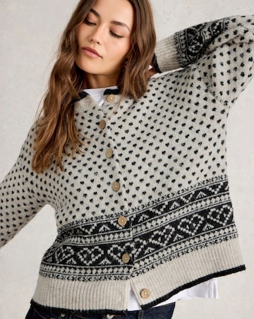 White Stuff Holly Heart Cardigan