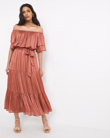 Tiered Midi Dress