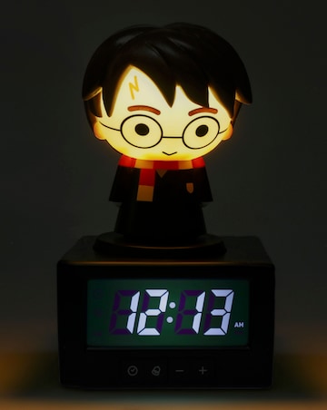 Harry Potter Digital Icon Alarm Clock - Glowing Lamp or Night Light
