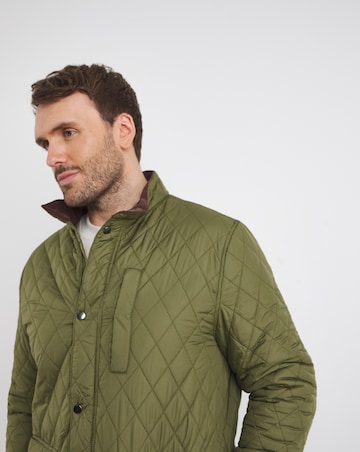 Quilted Worker Jacket Olive