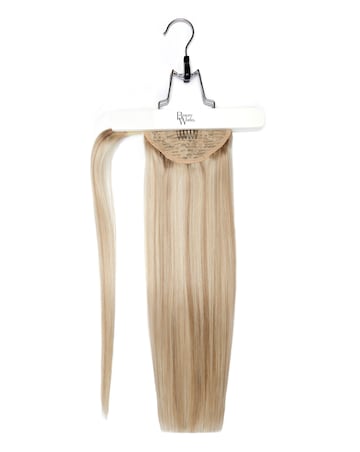 Beauty Works Super Sleek Invisi-Ponytail 18inch - Iced Blonde
